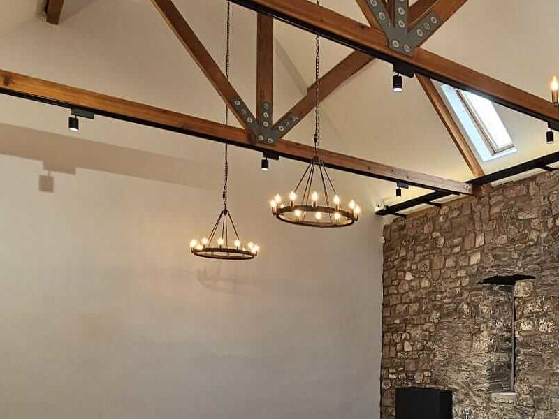 Interior view of the Haybarn