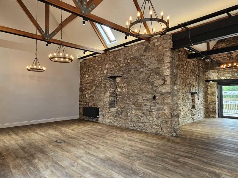 Interior view of the Haybarn