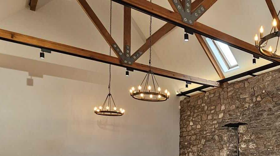 Interior view of the refurbished Haybarn